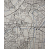 Map, British, DOZULÉ, Normandy, 6th Airborne Division, 1943