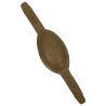 Chin Cup, Leather, Flying Helmet, US Navy