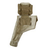 Holster en web, blancoté, Military Police M.P., 1942-1944