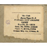 Lampe de cockpit fluorescente type C-1, USAAF