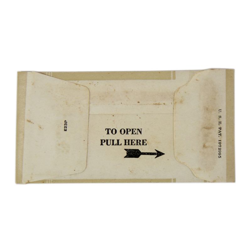 Sachet de sulfanilamides, The Upjohn Company, plein