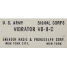 Kit, vibrator, Radio Receiver BC-728-C, 1943