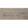 Demi-toile de tente, 1er type, US Army, FRASER PRODUCT 1942