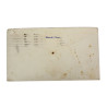 Lettre & insignes, Pfc. Edward Haas, 107th General Hospital