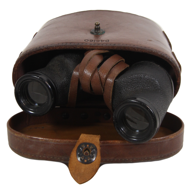Binoculars, 6x30, M3, NASH-KELVINATOR CORP. 1943, with Case, Carrying, M17