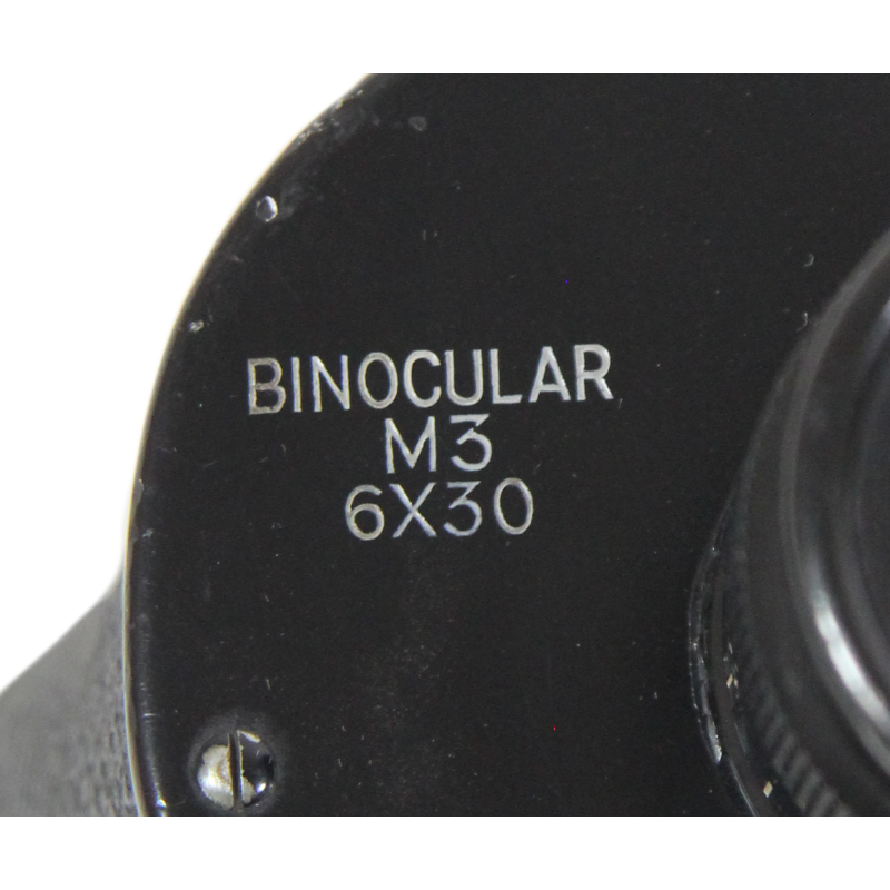 Binoculars, 6x30, M3, NASH-KELVINATOR CORP. 1943, with Case, Carrying, M17
