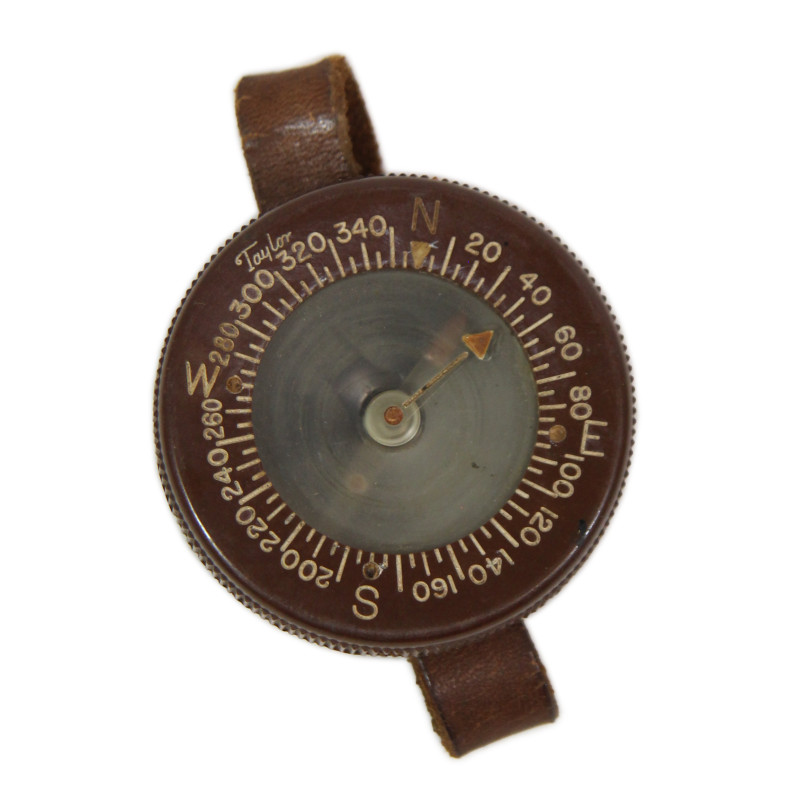 Boussole de poignet parachutiste, US ARMY, TAYLOR