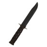 Knife, Fighting, MK 2, CAMILLUS, USMC, with Leather Scabbard, Cpl. Samuel Clegg, Fleet Marine Force