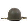 Casque M1, pattes fixes, liner FIRESTONE, A washers non peints, 2nd Lt. Charles Smith, Jr. Casque M1, pattes fixes, liner FIRESTONE, A washers non peints, 2nd Lt. Charles Smith, Jr.