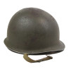 Casque M1, pattes fixes, liner FIRESTONE, A washers non peints, 2nd Lt. Charles Smith, Jr. Casque M1, pattes fixes, liner FIRESTONE, A washers non peints, 2nd Lt. Charles Smith, Jr.