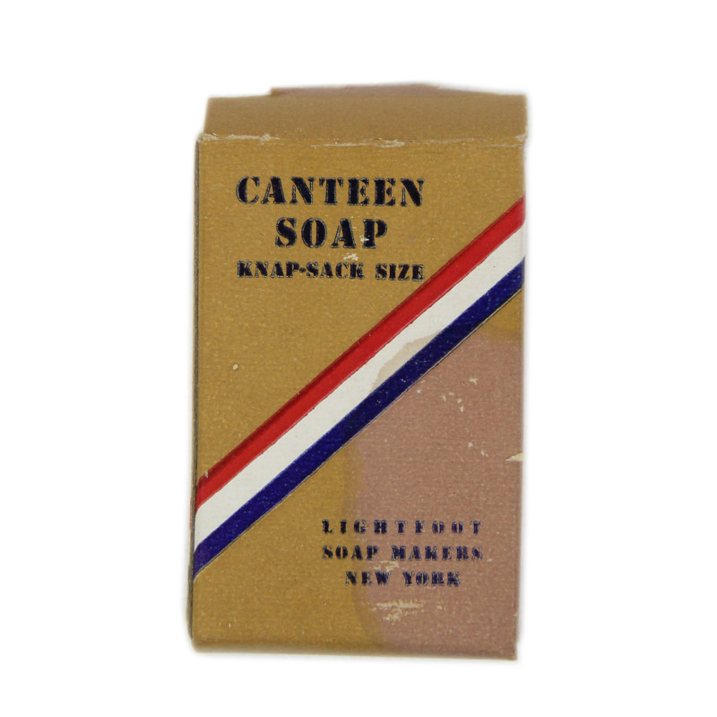 Savon, Canteen Soap, Knap-Sack Size, LIGHTFOOT Savon, Canteen Soap, Knap-Sack Size, LIGHTFOOT