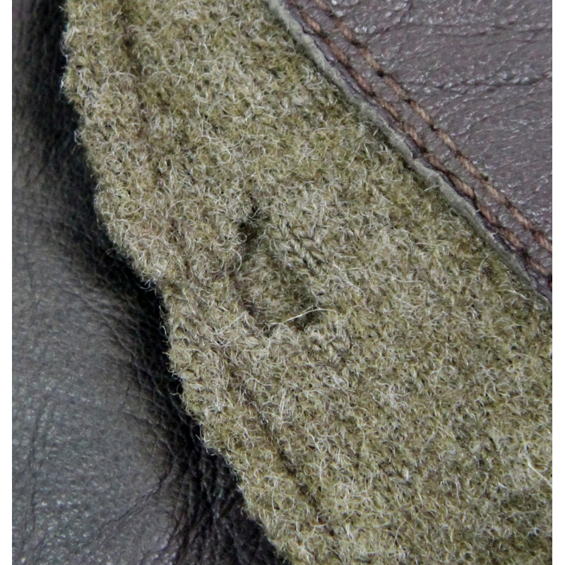 Gants en cuir et laine, US Army, taille 9, J. KAYSER & CO.