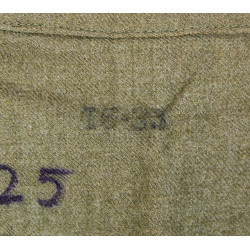 Lot de deux chemises moutarde, 16 x 33, Major D.C. Hartwell, 78th Infantry Division