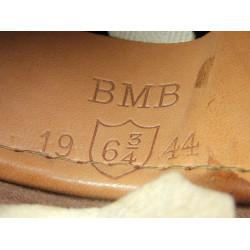 Casque de motocycliste britannique, BMB 1944, taille 55
