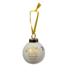 Christmas ornaments, D-Day, White Christmas ornaments, D-Day, White