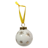 Christmas ornaments, D-Day, White Christmas ornaments, D-Day, White