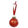 Christmas ornaments, D-Day, Red