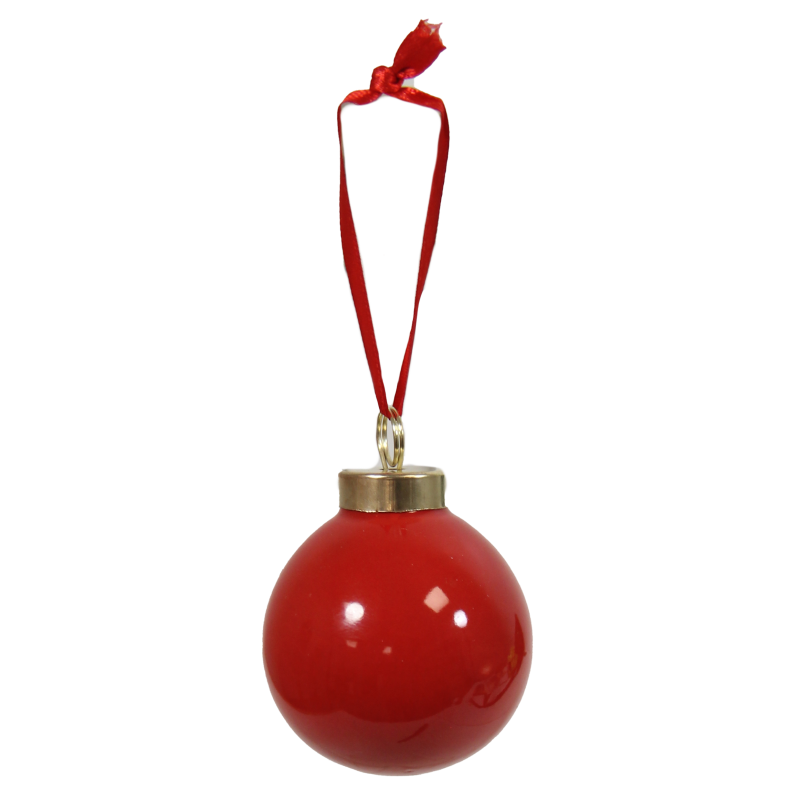 Christmas ornaments, D-Day, Red