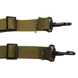 Brêlage M-1941, USMC, 1er type, Flat Buckles