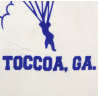 T-shirt, US PARATROOPS Camp Toccoa, Floqué