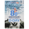 Carte postale, "80ème anniversaire du débarquement"
