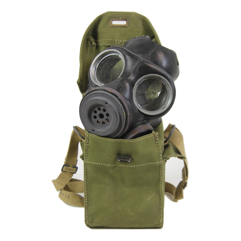 Mask, Gas, British, 1943-1944, Complete Mask, Gas, British, 1943-1944, Complete