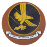 Chest Insignia, 1st Troop Carrier Command, Leather