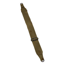 Sangle pour musette M-1936, British Made, U.S. A.C. 1944