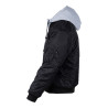 Blouson de pilote US, adulte, noir