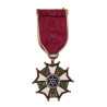 Medal, Legion of Merit, in Case, Legionnaire Degree, 1st Lt. Allan Swaim, 15th Inf. Regt., 3rd Infantry Division, MTO