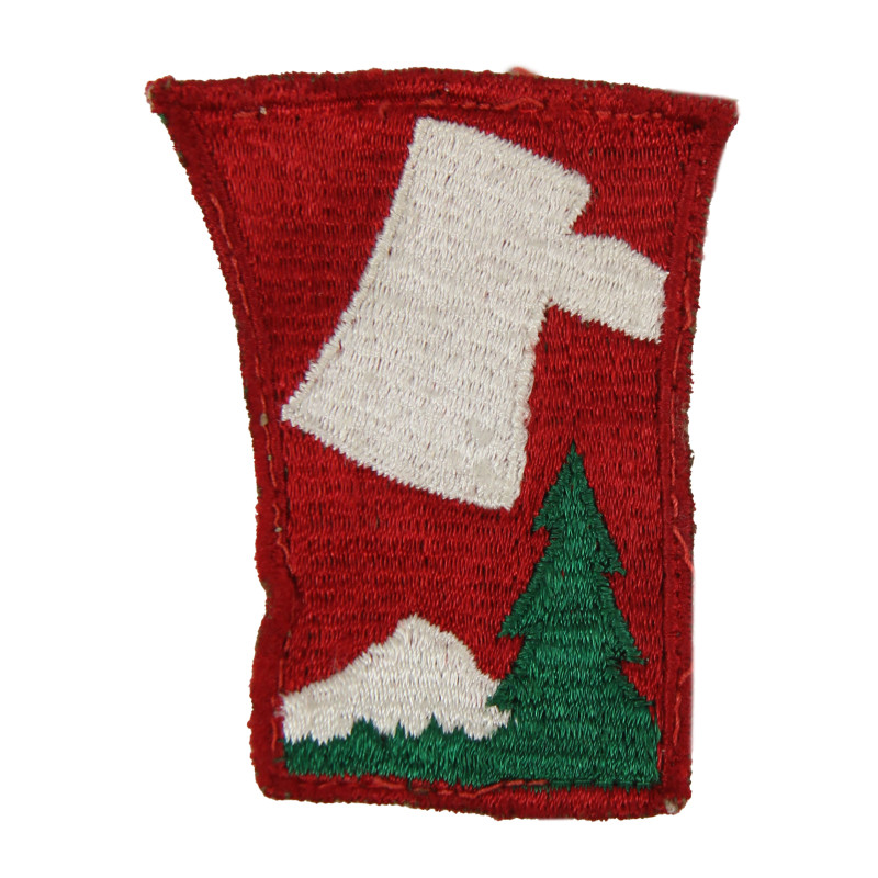 Patch, 70th Infantry Division, GEMSCO cornrow weave pattern Patch, 70th Infantry Division, GEMSCO cornrow weave pattern