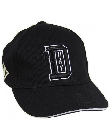 Cap, Baseball, D-Day, black