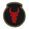 Patch, 34th Infantry Division, OD Border, Green Back, 1943