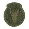 Patch, 34th Infantry Division, OD Border, Green Back, 1943