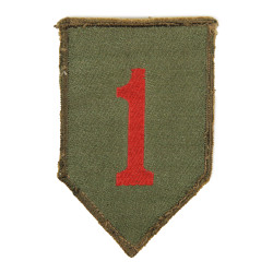 Patch, 1st Infantry Division, theater Made