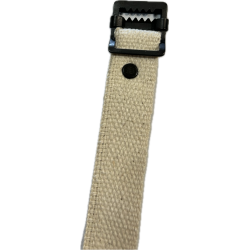 Sangle de jambe, parachutiste US, 50cm, blanche, Made in USA