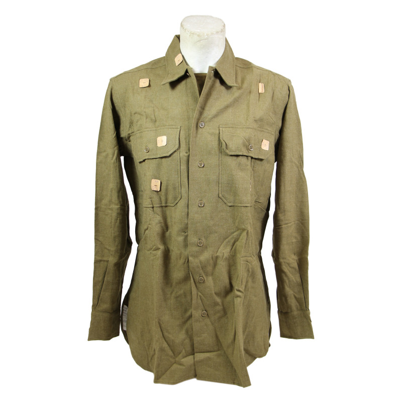 Chemise moutarde, Special, 15 x 34, 1943, Southern Mfg Co., état neuf Chemise moutarde, Special, 15 x 34, 1943, Southern Mfg Co., état neuf