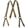Suspenders, Belt, M-1941, USMC, 1st Type, Flat Buckles