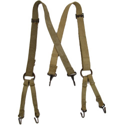Brêlage M-1941, USMC, 1er type, Flat Buckles