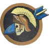 Chest Insignia, 533rd Bombardment Squadron, 381st Bombardment Group, 8th Air Force, Leather