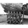 Insigne de poitrine, 533rd Bombardment Squadron, 381st Bombardment Group, 8th Air Force, en cuir