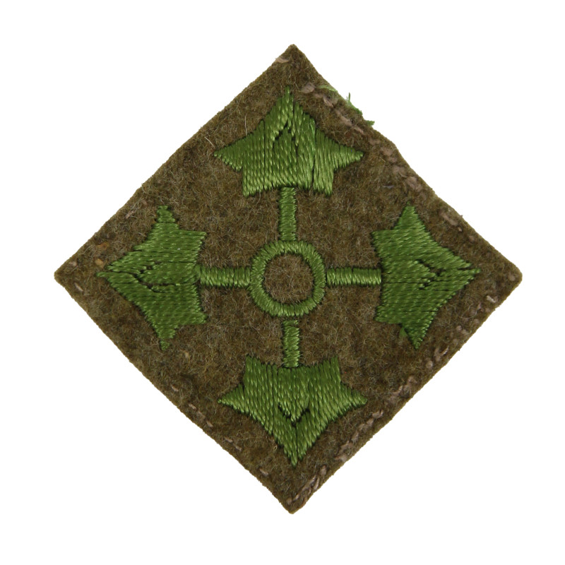 Patch, 4th Infantry Division, Felt Patch, 4th Infantry Division, Felt