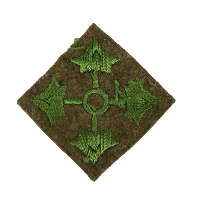 Insigne, 4th Infantry Division, feutre