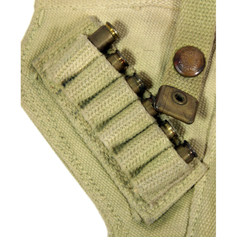 Holster en toile, revolver, 2nd Royal Canadian Armoured Brigade