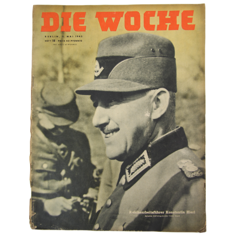Magazine, Die Woche, 5 mai 1943, RAD Magazine, Die Woche, 5 mai 1943, RAD