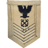 Insignia, Botswain's Mate 1st Class Petty Officer, US Navy, White