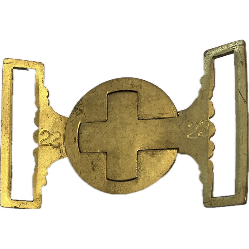 Buckle, Belt, Officer, Belgian Army