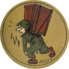 Insigne de poitrine, 86th Transport Squadron, 27th Transport Group, en cuir