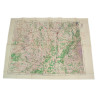Map, Allied, Navigation Chart, RAF & USAAF, LYON, 1942