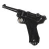Pistol, Luger P08, Weathered